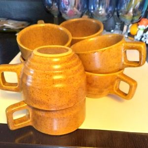 MONMOUTH POTTERY MUGS